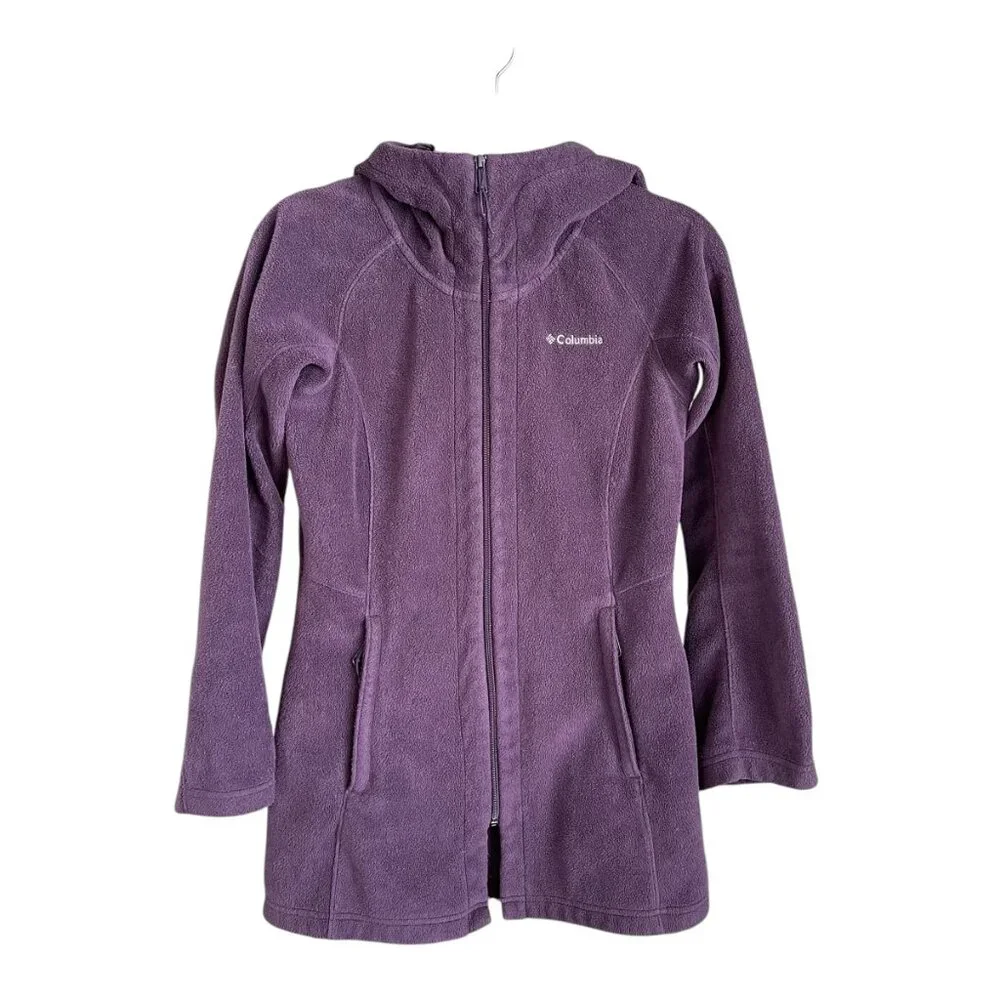 Columbia Women's Full Zip Fleece‎ Hoodie - Picture 2 of 6